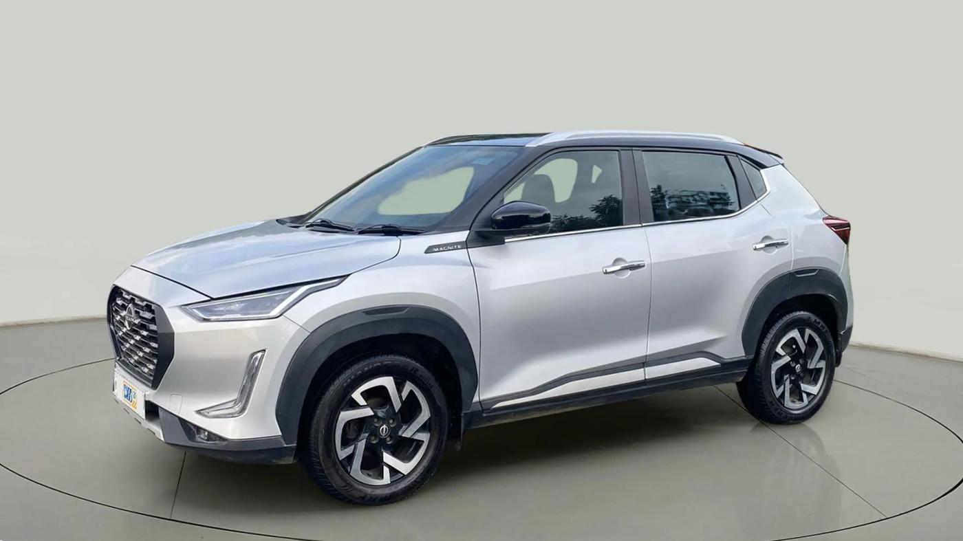 2022 Nissan MAGNITE XV PREMIUM TURBO CVT, Petrol, Automatic, 13,992 km, Left Front Diagonal