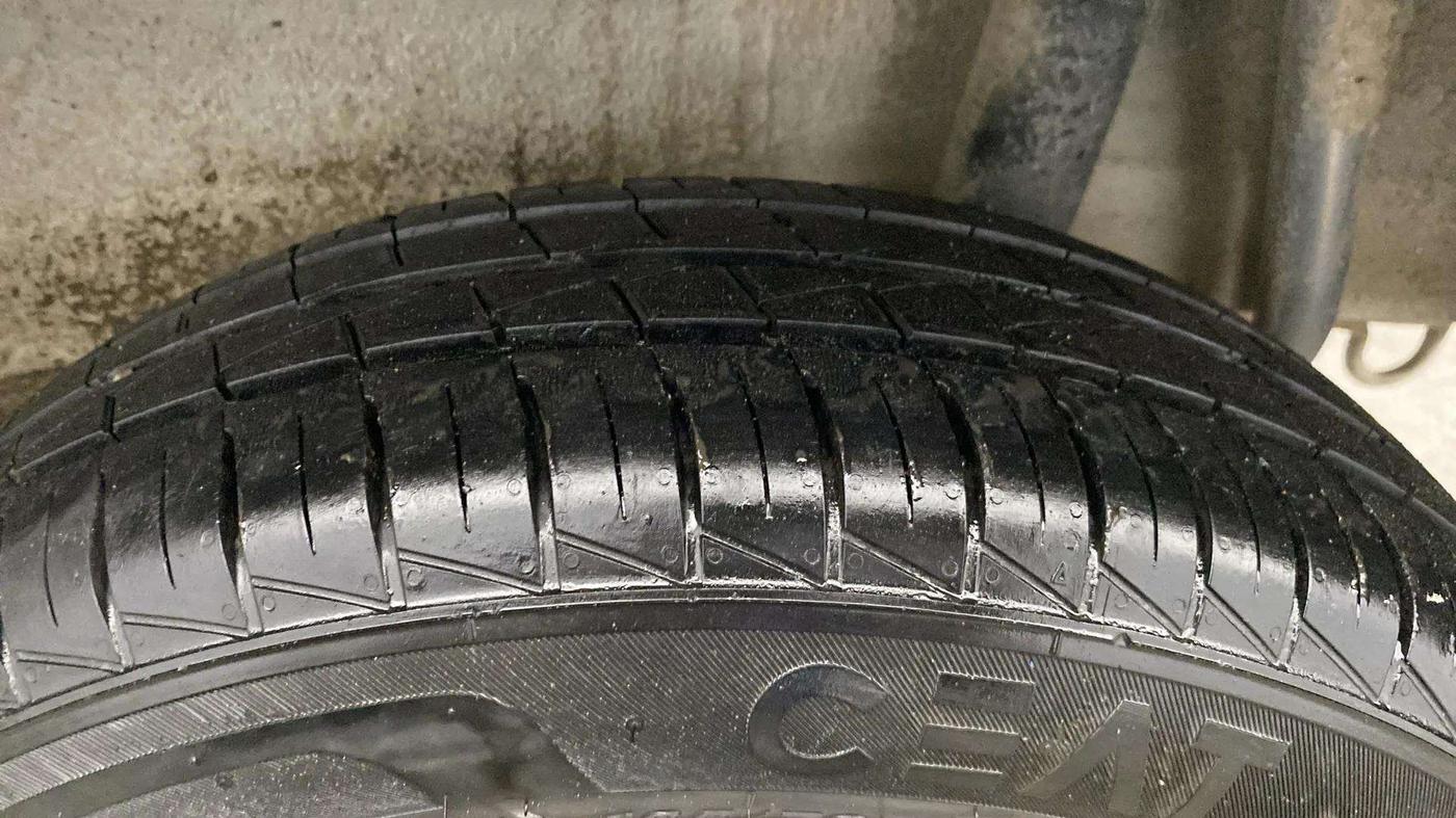 2023 Maruti S PRESSO VXI+, Petrol, Manual, 11,250 km, Left Rear Tyre Tread