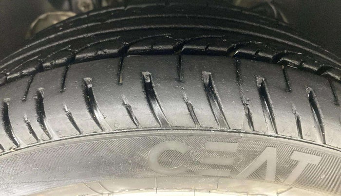 2018 Tata Tiago XZA PETROL, Petrol, Automatic, 34,140 km, Left Front Tyre Tread