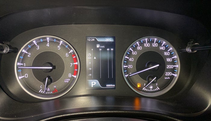 2024 Toyota Urban Cruiser Taisor V 1.0 Petrol AT, Petrol, Automatic, 6,836 km, Odometer Image