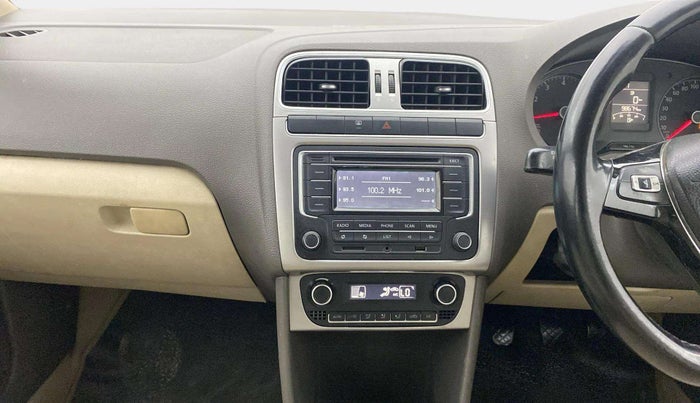 2015 Volkswagen Vento HIGHLINE 1.6 MPI, Petrol, Manual, 98,672 km, Air Conditioner