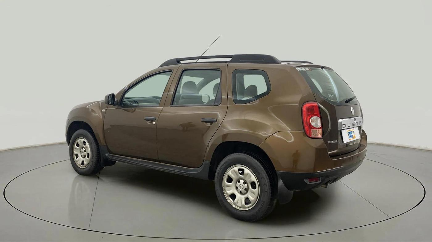 2015 Renault Duster RXL PETROL, CNG, Manual, 53,950 km, Left Back Diagonal