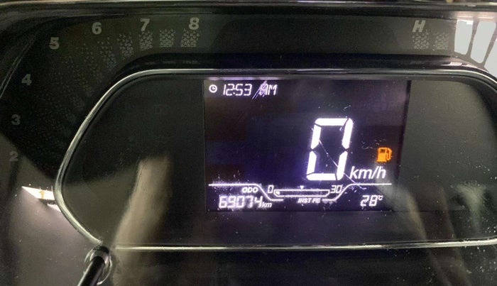 2021 Tata Tiago XZ PLUS PETROL, Petrol, Manual, 69,073 km, Odometer Image