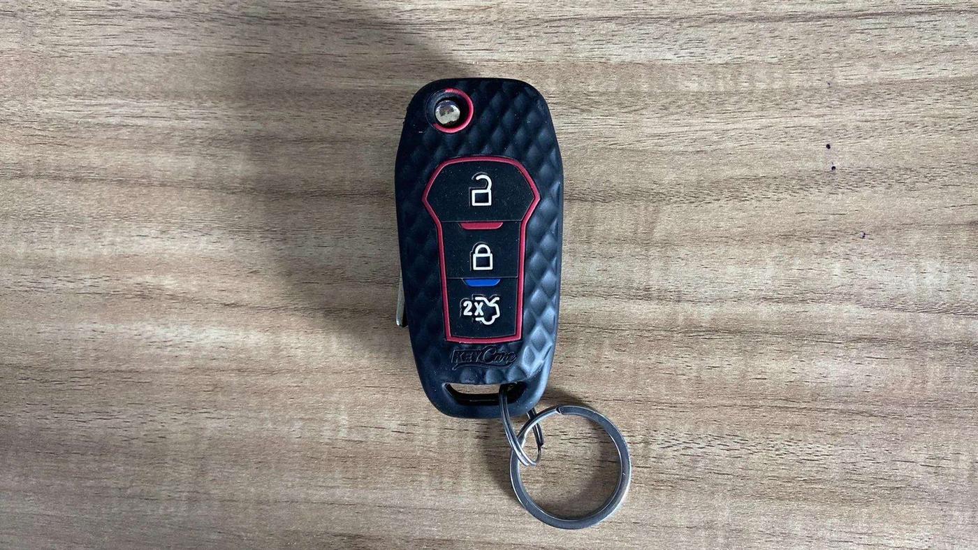 2018 Ford Figo Aspire TITANIUM1.5 DIESEL, Diesel, Manual, 1,13,348 km, Key Close Up