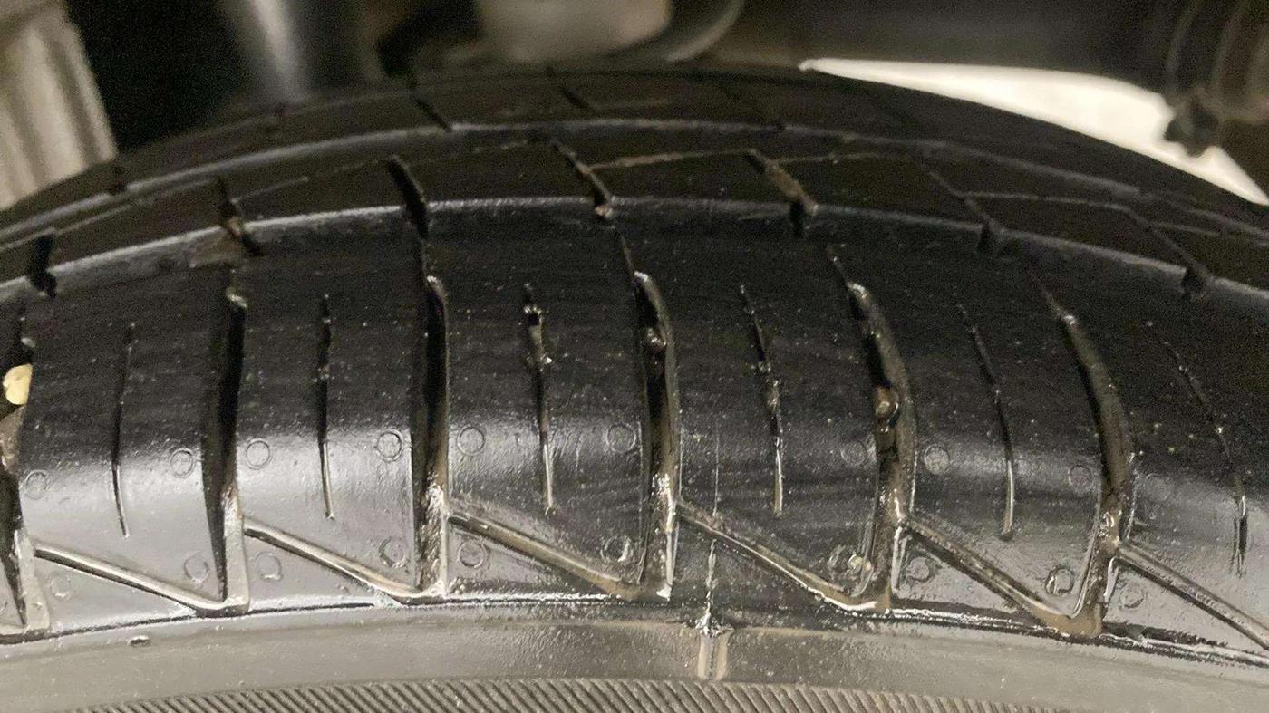 2022 Maruti Alto LXI O, Petrol, Manual, 8,891 km, Left Rear Tyre Tread