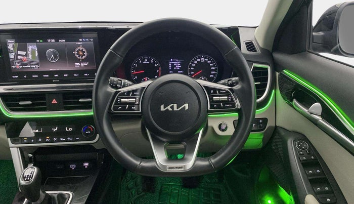 2022 KIA SELTOS HTX PETROL 1.5, Petrol, Manual, 8,365 km, Steering Wheel Close Up