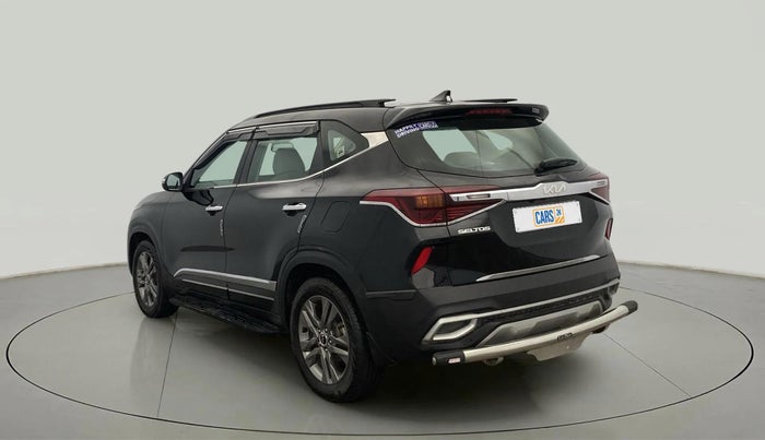 2022 KIA SELTOS HTX PETROL 1.5, Petrol, Manual, 8,365 km, Left Back Diagonal