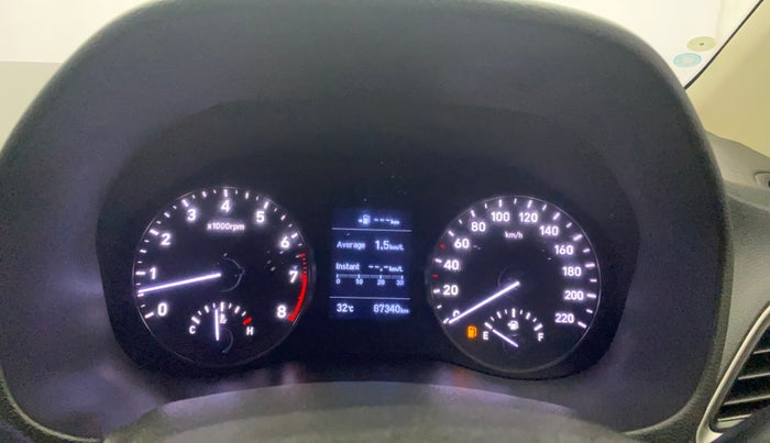 2018 Hyundai Verna 1.6 VTVT SX O, Petrol, Manual, 87,353 km, Odometer Image