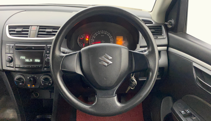 2015 Maruti Swift LXI, Petrol, Manual, 49,628 km, Steering Wheel Close Up