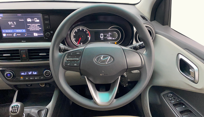 2021 Hyundai GRAND I10 NIOS SPORTZ 1.2 KAPPA VTVT, Petrol, Manual, 43,299 km, Steering Wheel Close Up
