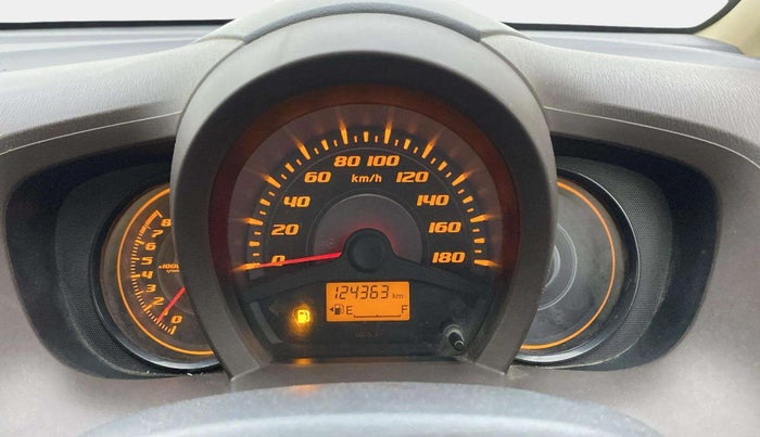 2013 Honda Amaze 1.2L I-VTEC S, Petrol, Manual, 1,24,359 km, Odometer Image