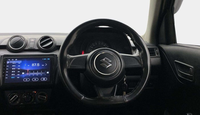 2020 Maruti Swift LXI, Petrol, Manual, 1,21,633 km, Steering Wheel Close Up