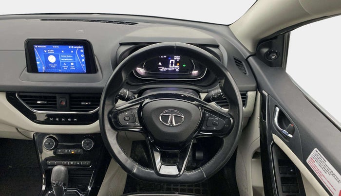 2021 Tata NEXON XZA PLUS (O) DIESEL, Diesel, Automatic, 47,656 km, Steering Wheel Close Up