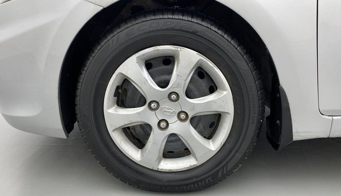 2013 Hyundai Verna FLUIDIC 1.6 VTVT EX, Petrol, Manual, 82,146 km, Left Front Wheel