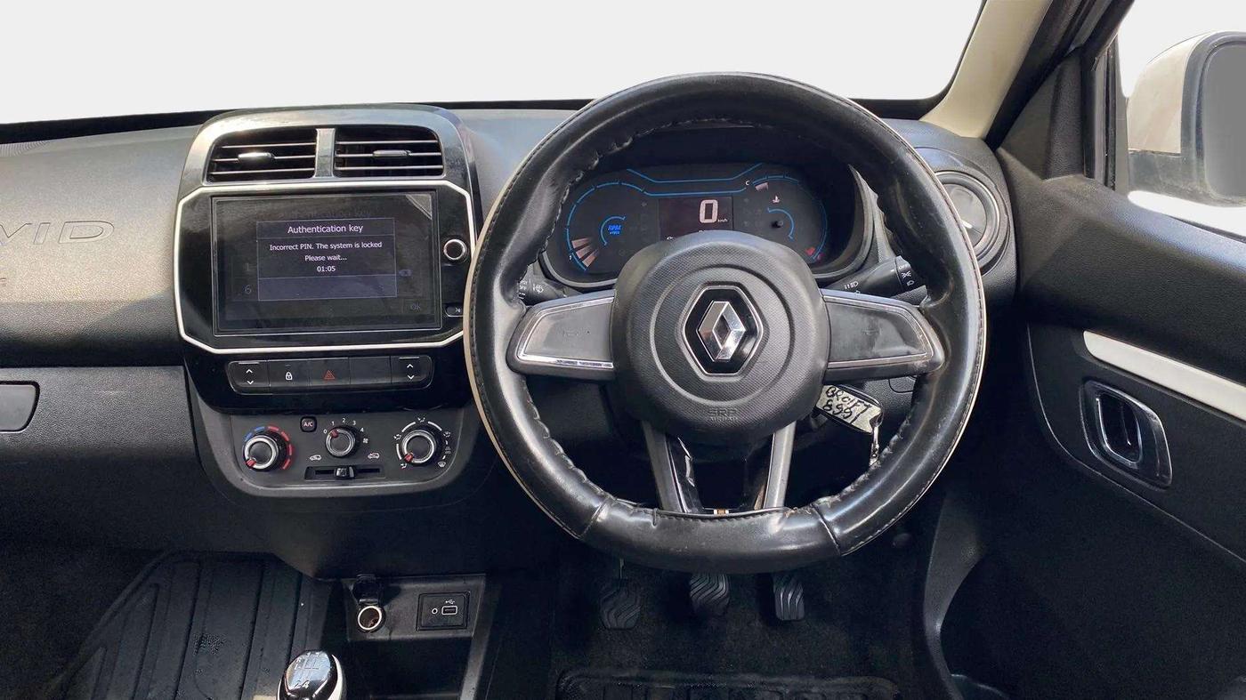 2022 Renault Kwid CLIMBER MT 1.0, Petrol, Manual, 9,931 km, Steering Wheel Close Up