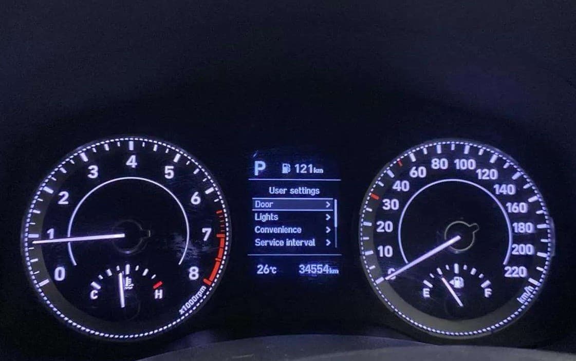2020 Hyundai VENUE SX PLUS 1.0 TURBO DCT, Petrol, Automatic, 34,513 km, Odometer Image