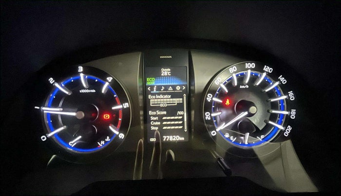 2017 Toyota Innova Crysta 2.4 VX 8 STR, Diesel, Manual, 77,820 km, Odometer Image
