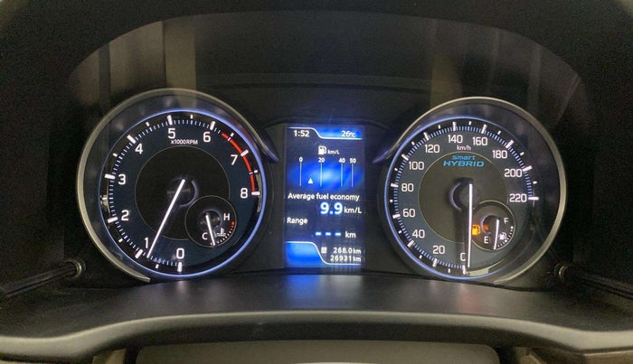 2021 Maruti Ertiga ZXI+ SHVS, Petrol, Manual, 26,921 km, Odometer Image