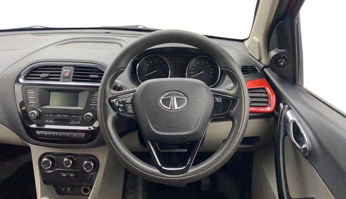 2019 Tata Tiago XZA PETROL, Petrol, Automatic, 74,440 km, Steering Wheel Close Up