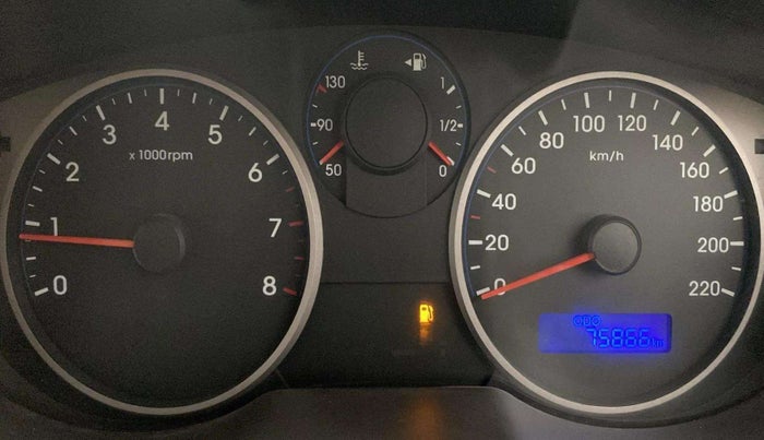 2013 Hyundai i20 MAGNA 1.2, Petrol, Manual, 75,844 km, Odometer Image
