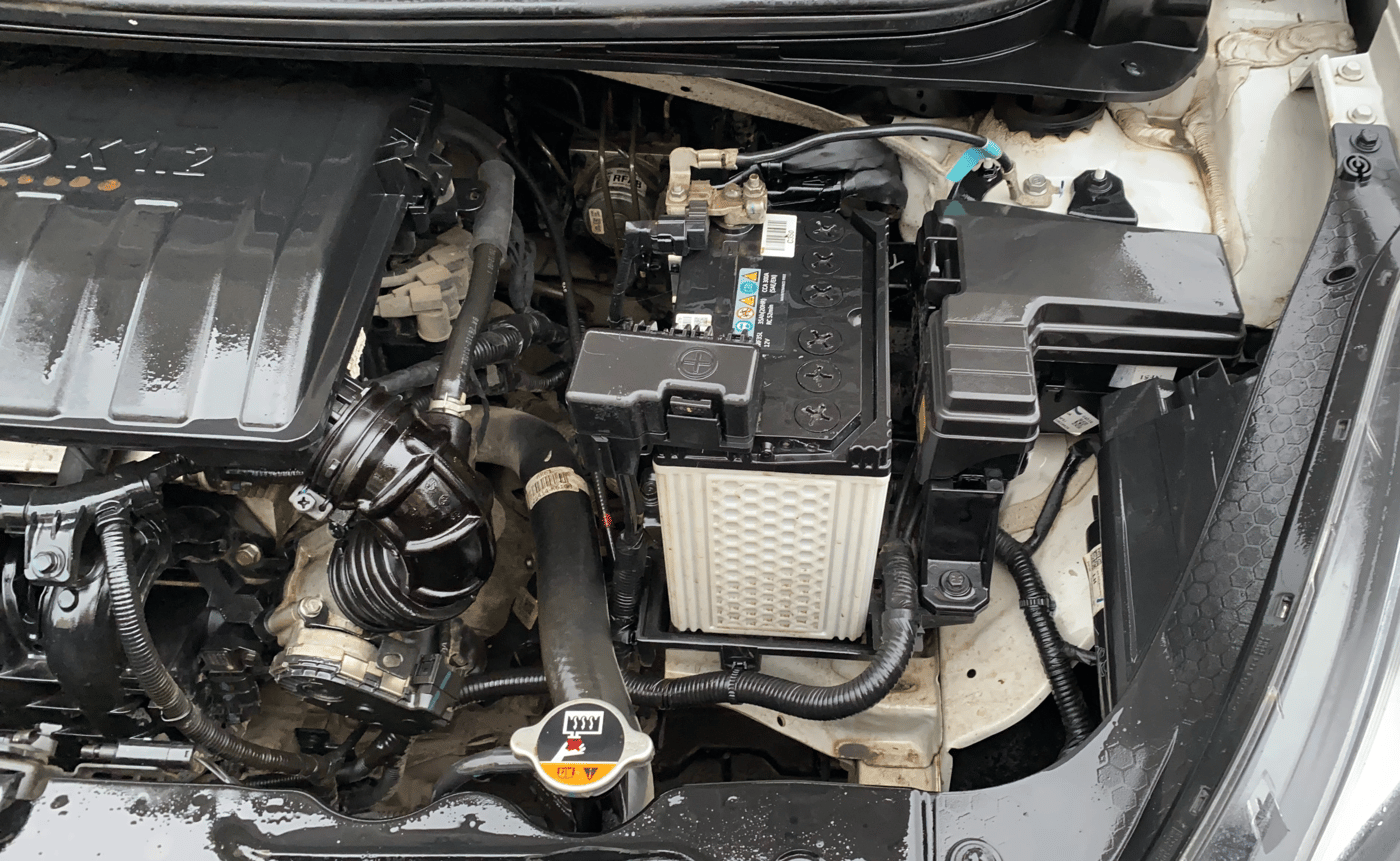 2023 Hyundai GRAND I10 NIOS MAGNA 1.2 KAPPA VTVT, Petrol, Manual, 26,089 km, Engine View - Left