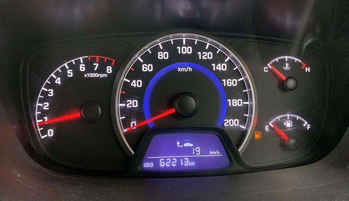 2016 Hyundai Grand i10 SPORTZ 1.2 KAPPA VTVT, Petrol, Manual, 62,191 km, Odometer Image