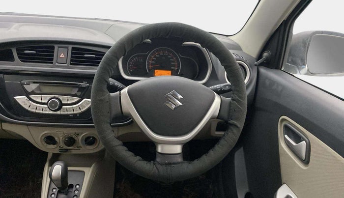 2015 Maruti Alto K10 VXI AMT, Petrol, Automatic, 25,854 km, Steering Wheel Close Up