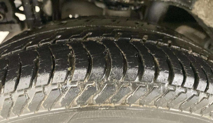 2015 Maruti Alto K10 VXI AMT, Petrol, Automatic, 25,854 km, Left Rear Tyre Tread
