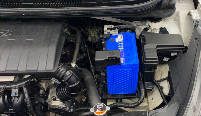 2020 Hyundai AURA SX 1.2 (O), Petrol, Manual, 12,191 km, Engine View - Left