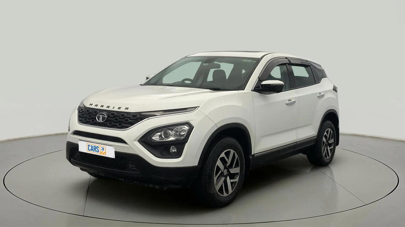 2022 Tata Harrier XZ PLUS 2.0L, Diesel, Manual, 87,490 km, Left Front Diagonal