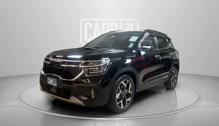 2023 KIA SELTOS  GTX Plus 1.5 Turbo Petrol DCT, Petrol, Automatic, 13,486 km, Left Front Diagonal