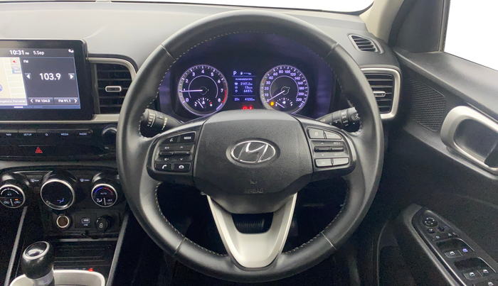 2020 Hyundai VENUE SX PLUS 1.0 TURBO DCT, Petrol, Automatic, 41,193 km, Steering Wheel Close Up