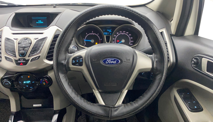 2016 Ford Ecosport TITANIUM 1.5L DIESEL, Diesel, Manual, 70,339 km, Steering Wheel Close Up