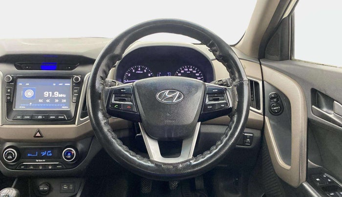 2016 Hyundai Creta SX PLUS 1.6 PETROL, CNG, Manual, 88,646 km, Steering Wheel Close Up