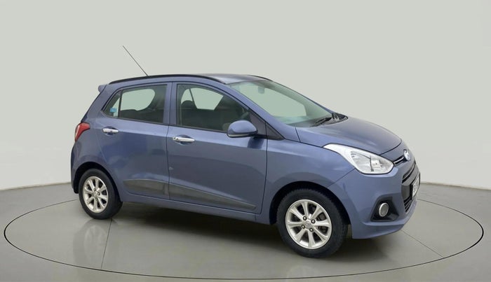 2015 Hyundai Grand i10 ASTA 1.2 KAPPA VTVT, Petrol, Manual, 76,166 km, Right Front Diagonal