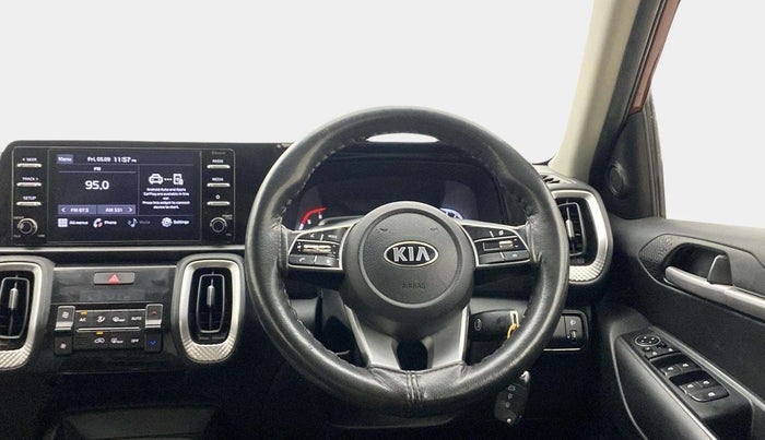 2020 KIA SONET HTK PLUS 1.5, Diesel, Manual, 59,482 km, Steering Wheel Close Up