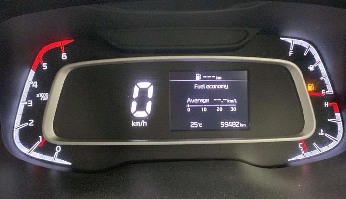2020 KIA SONET HTK PLUS 1.5, Diesel, Manual, 59,482 km, Odometer Image