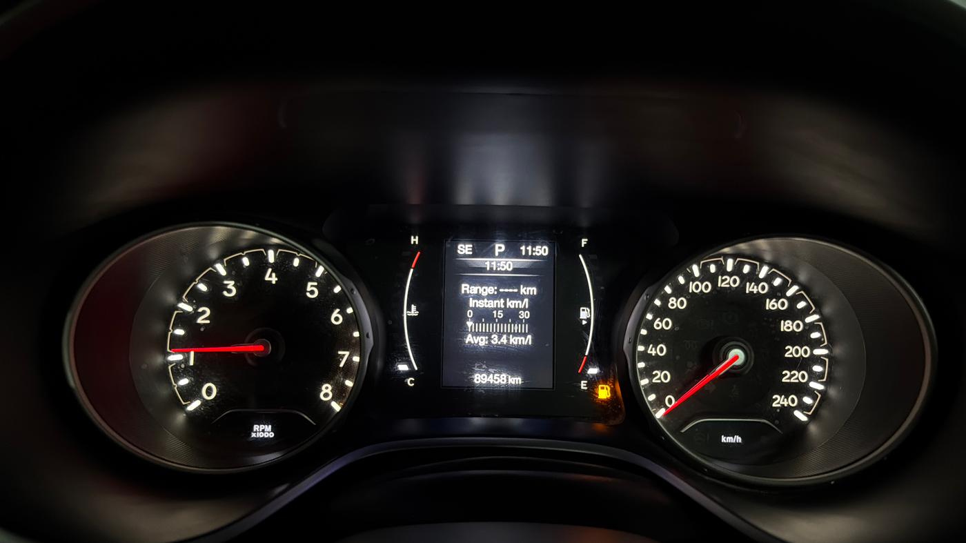 2018 Jeep Compass LIMITED 1.4 PETROL AT, Petrol, Automatic, 89,441 km, Odometer Image