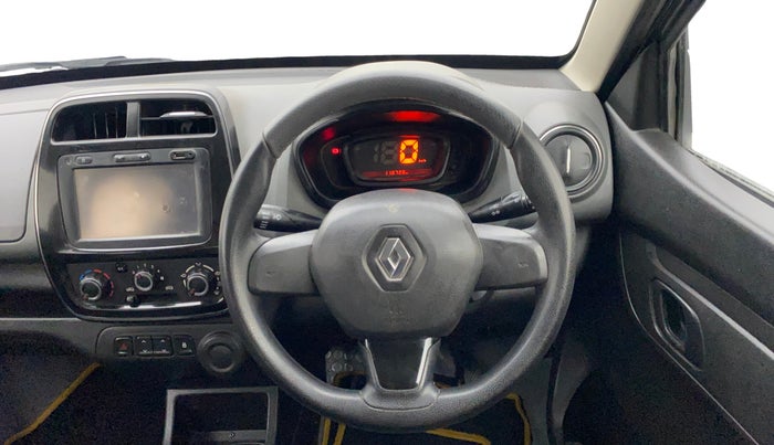 2017 Renault Kwid RXT 1.0 (O), Petrol, Manual, 1,18,690 km, Steering Wheel Close Up