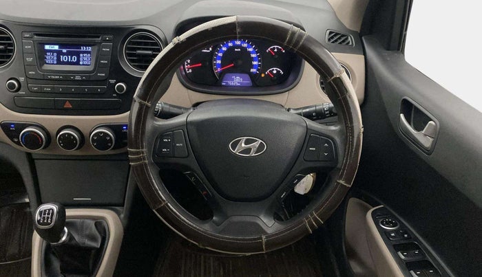 2014 Hyundai Xcent S (O) 1.2, Petrol, Manual, 75,588 km, Steering Wheel Close Up