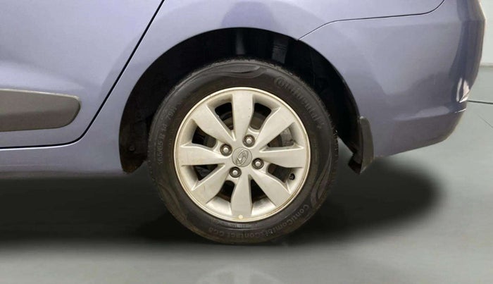 2014 Hyundai Xcent S (O) 1.2, Petrol, Manual, 75,588 km, Left Rear Wheel