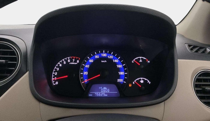 2014 Hyundai Xcent S (O) 1.2, Petrol, Manual, 75,588 km, Odometer Image