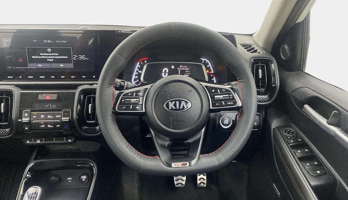 2020 KIA SONET GTX PLUS 1.0 IMT, Petrol, Manual, 60,728 km, Steering Wheel Close Up