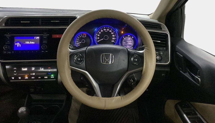 2015 Honda City 1.5L I-VTEC V MT, Petrol, Manual, 1,19,662 km, Steering Wheel Close Up