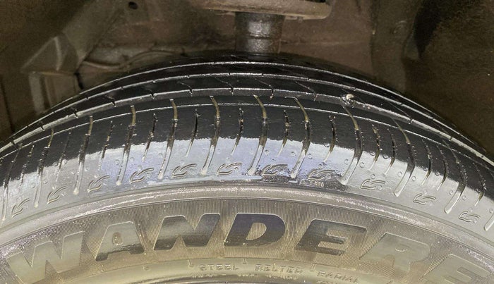 2023 Maruti BREZZA ZXI + AT SMART HYBRID, Petrol, Automatic, 13,976 km, Left Front Tyre Tread