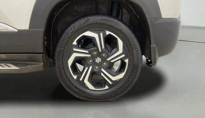 2023 Maruti BREZZA ZXI + AT SMART HYBRID, Petrol, Automatic, 13,976 km, Left Rear Wheel