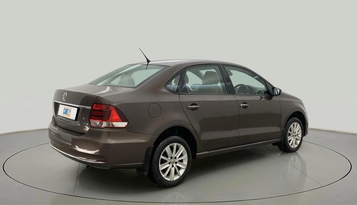 2017 Volkswagen Vento HIGHLINE 1.5 AT, Diesel, Automatic, 85,183 km, Right Back Diagonal