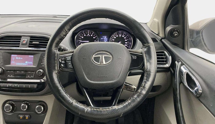 2018 Tata Tiago XZA PETROL, Petrol, Automatic, 79,328 km, Steering Wheel Close Up