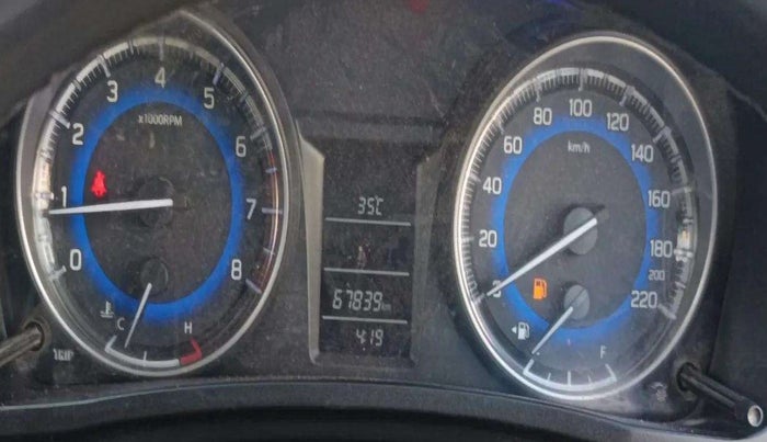 2021 Maruti Baleno DELTA PETROL 1.2, Petrol, Manual, 67,839 km, Odometer Image