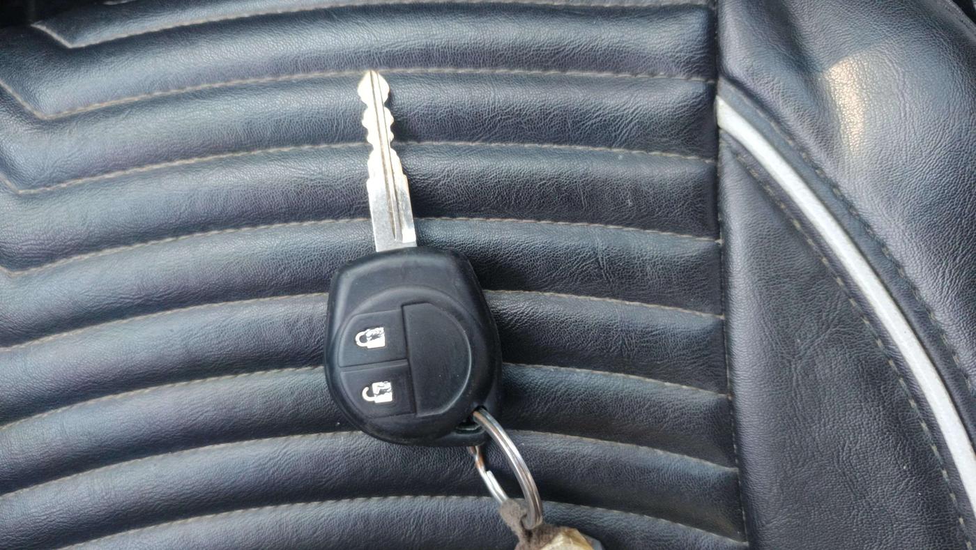 2021 Maruti Baleno DELTA PETROL 1.2, Petrol, Manual, 67,839 km, Key Close Up